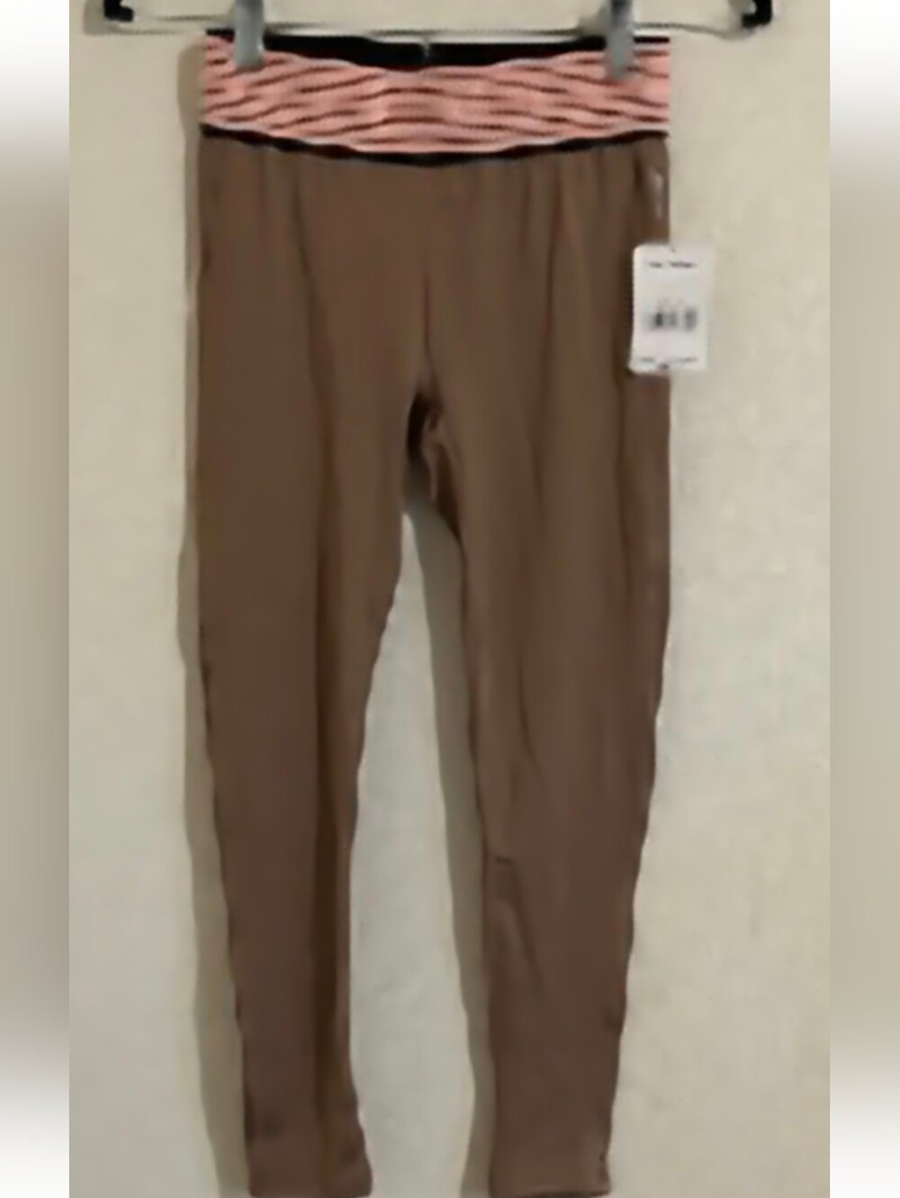 NWT Free People Perfrct Practice Macrame Mocha Leggings